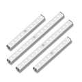 Aluminium magnetic LED strip light for cupboard with motion sensor and USB charging port.