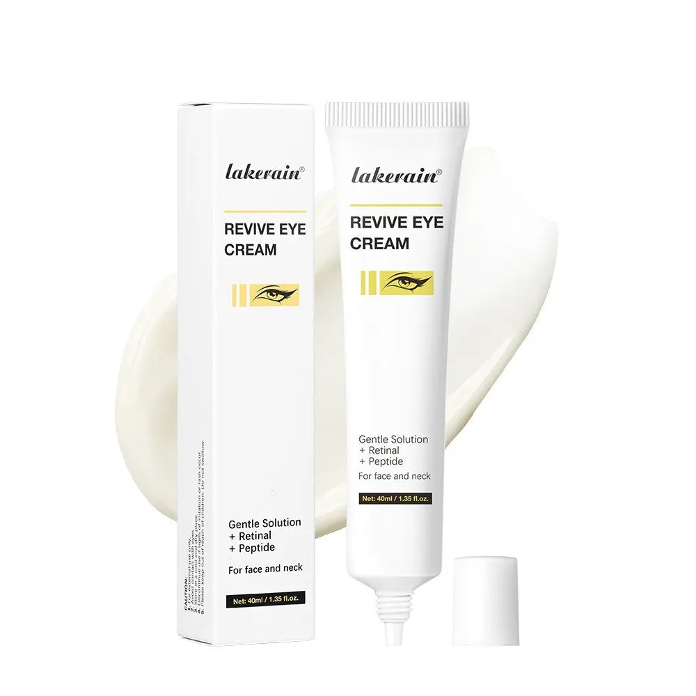 40ml jar of retinol eye cream for dark circles and fine lines
