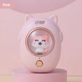 Pink and yellow pet comb laser grooming brush for cats and dogs