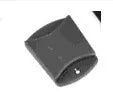 Silver aluminum alloy desktop tablet stand holding a tablet at adjustable angle with white mounting base