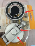 Telescopic folding car phone holder with magnetic suction mounting for instrument panel