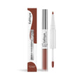 Double-headed lip liner and lacquer pen shown in three colour options: Fragrant Attack, Black Coffee Truffle, Oat Almond.