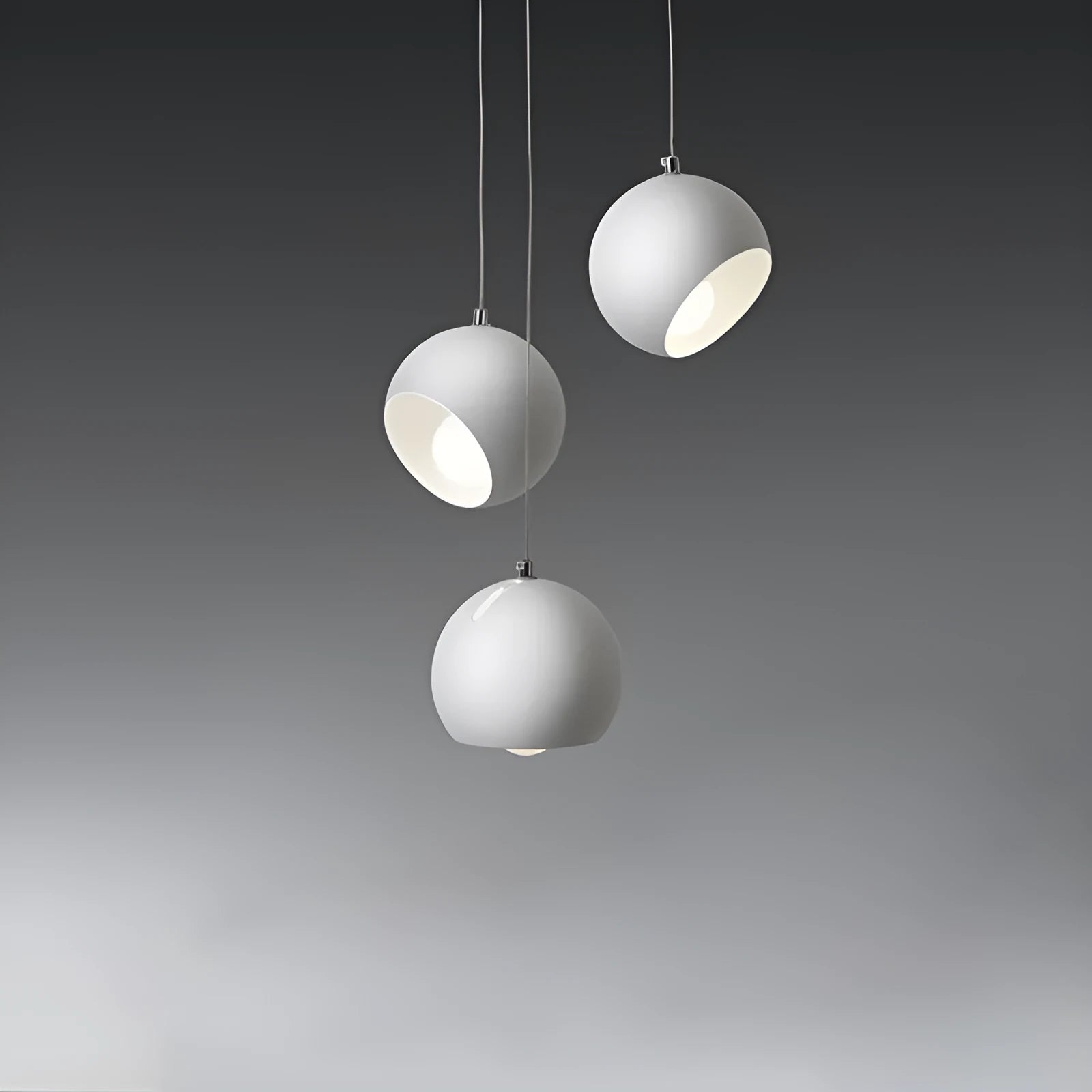 Ball chandelier table lamp in Nordic style with creative art design for living room or bedside lighting
