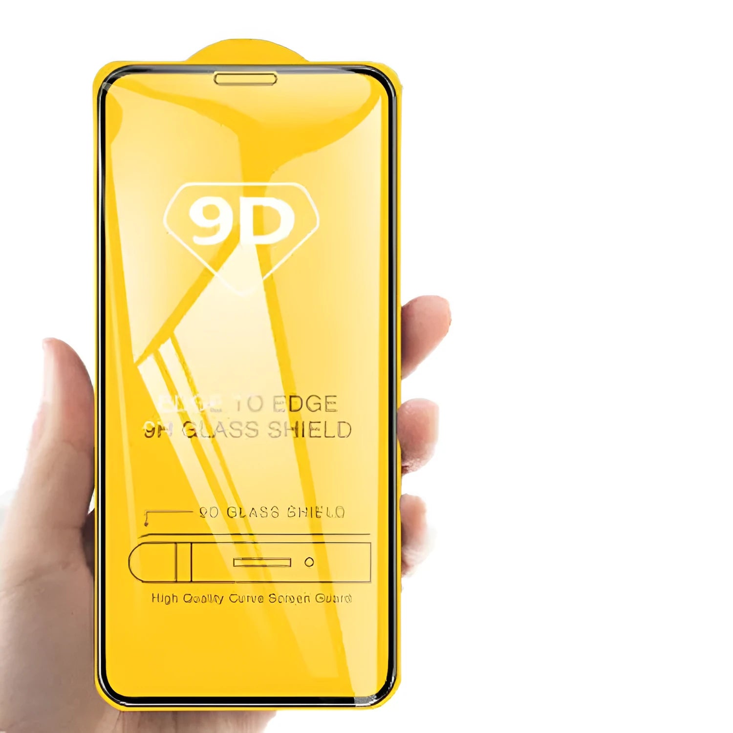 Black tempered glass screen protector for Xiaomi 10 Lite, 11 Lite and 11T Pro smartphones