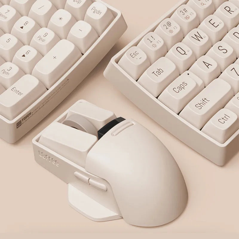 Xiaoqiao wireless computer mouse with Type-C charging port and adjustable 4000dpi resolution