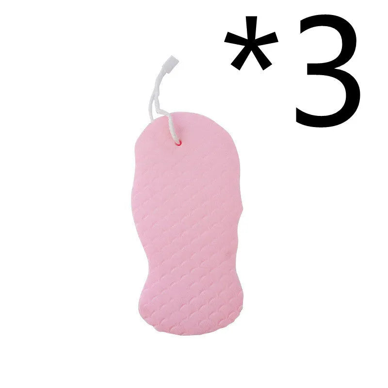 3D fish scale pattern bath sponge for body exfoliation in multiple colour options