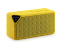 Cannon X3 portable Bluetooth speaker cube in black, blue, green, red, or yellow colour
