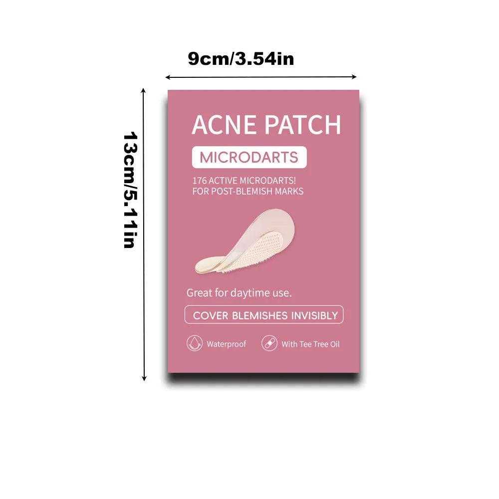 9-piece acne patch box for desalting closed mouth pimple treatment