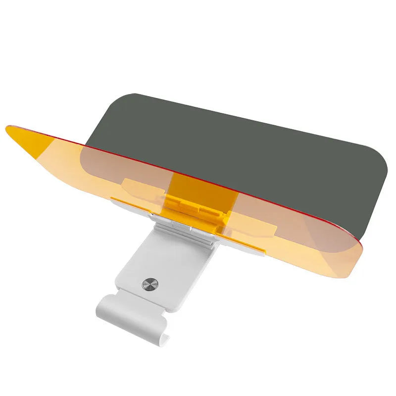 Anti-glare car sun visor with telescopic installation for high beam and sunlight protection