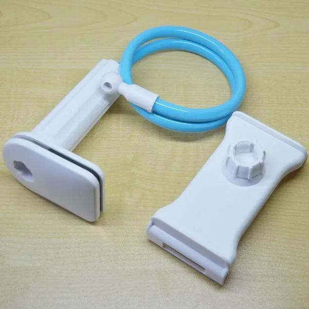Bedside oversize flat panel phone handset with long flexible arm in various colour options