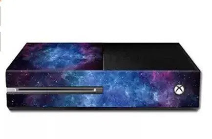 Blue Xbox One film skin sticker with matte finish for console surface protection
