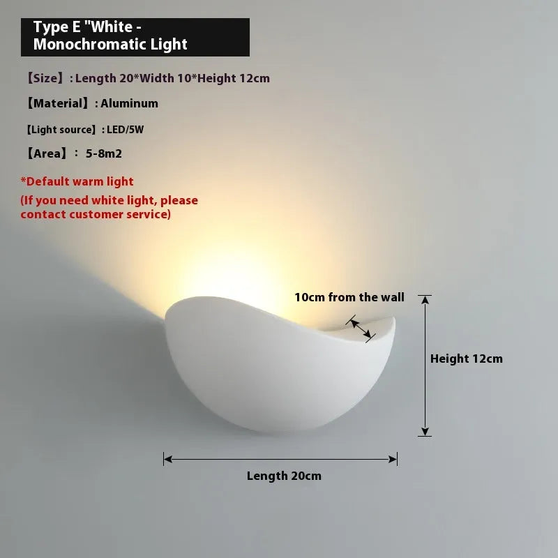 Courtyard LED lamp with bird's nest design in black or white, featuring aluminium alloy shell and IP65 waterproof rating