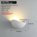 Courtyard LED lamp with bird's nest design in black or white, featuring aluminium alloy shell and IP65 waterproof rating
