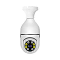 E27 bulb security camera with 1080p HD video and full colour night vision for wireless WiFi monitoring
