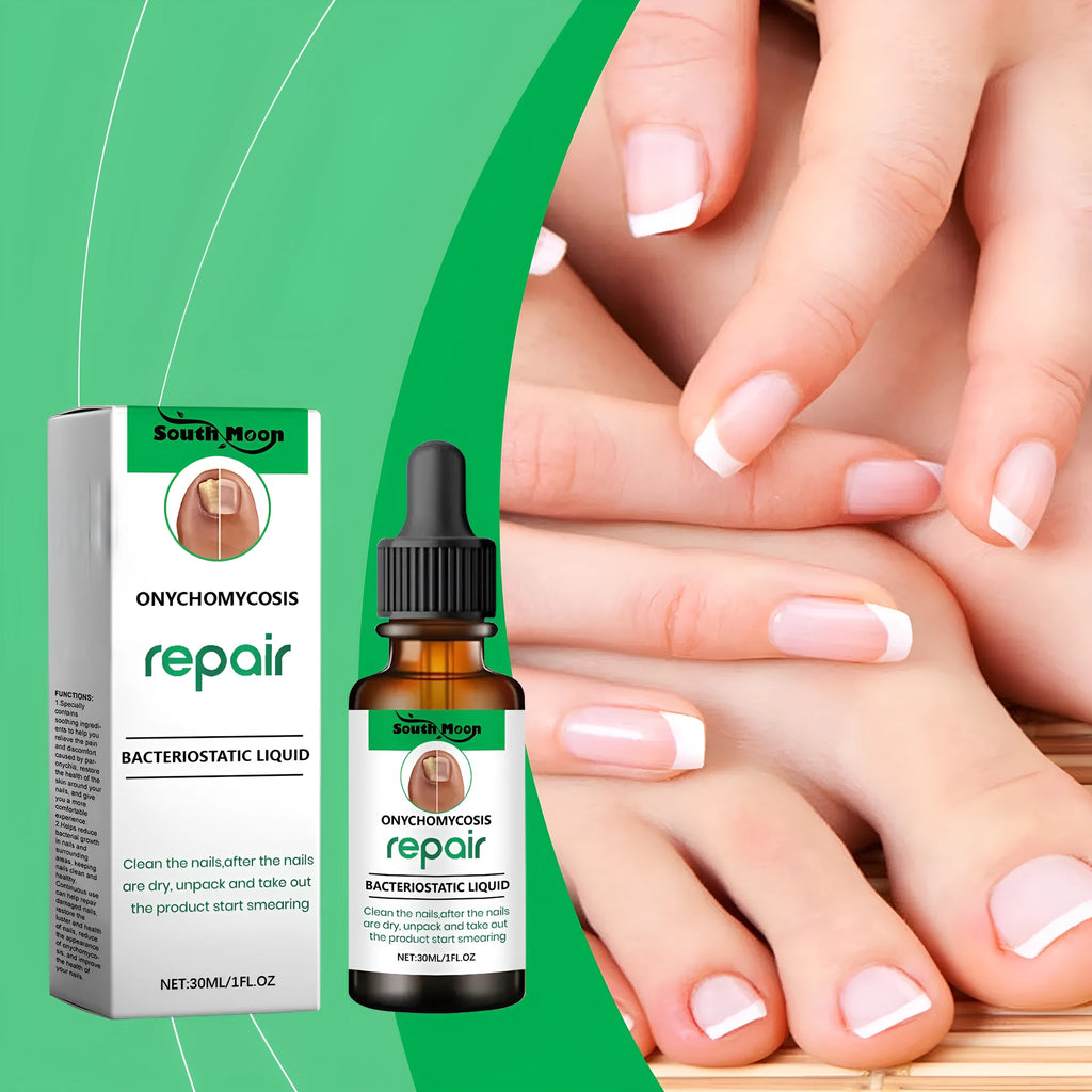 30ml bottle of gentle nail cleaning nursing solution for daily nail care