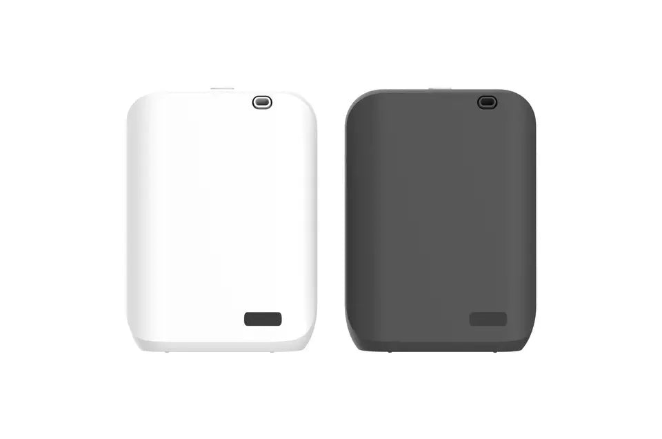 White wall-mounted essential oil diffuser with smart APP control and 150ml water tank capacity