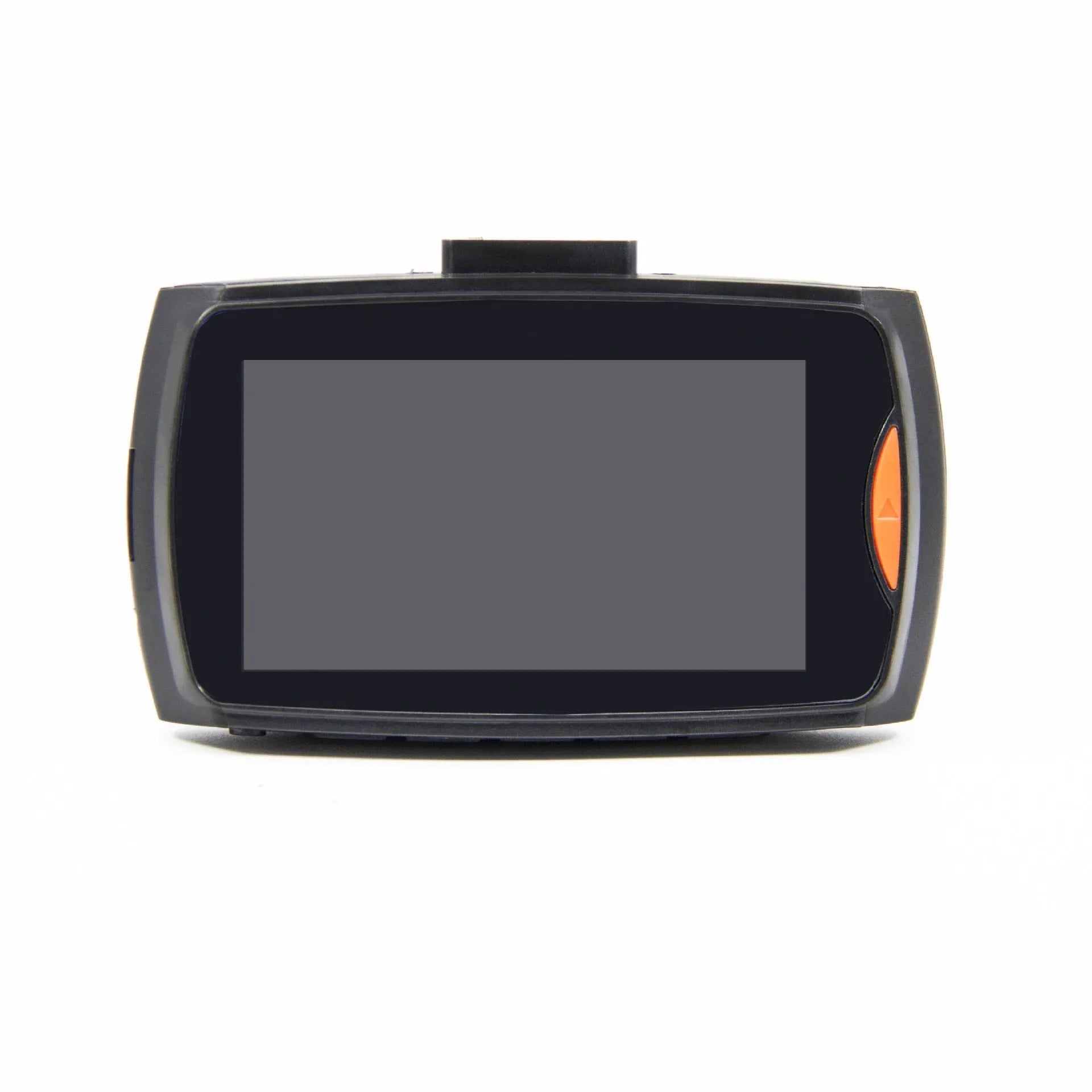 Black G30 HD dual camera car DVR dash cam with front and rear recording capability