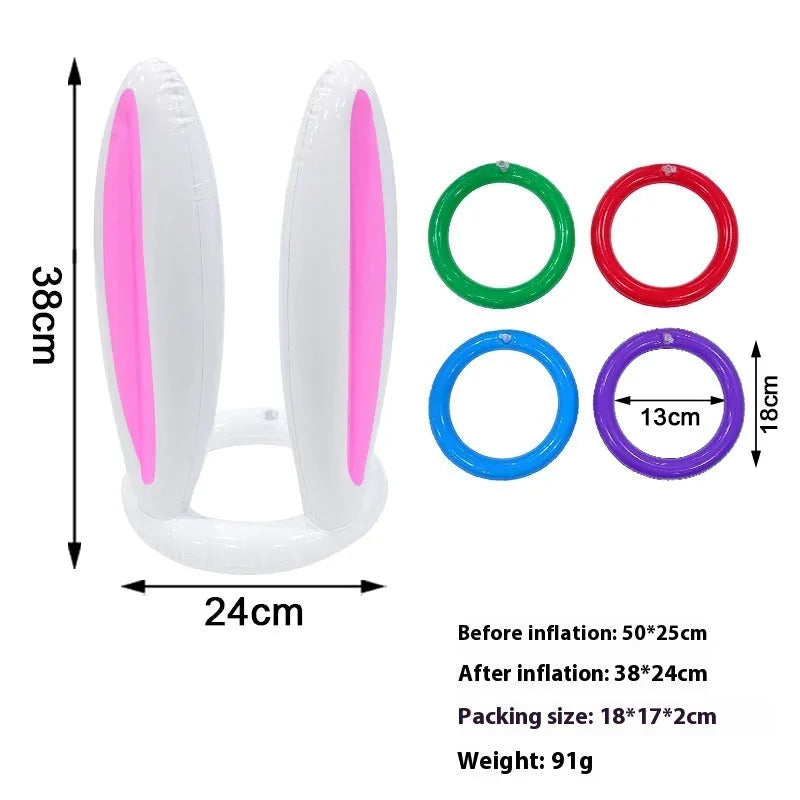 PVC inflatable throwing toy in character design options for teenagers