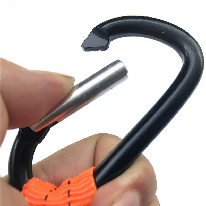 Orange fishing rod safety rope with 90cm length for connecting rod sections