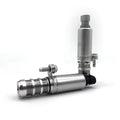 Pair of oil control VVT solenoid valves for Buick and Chevrolet vehicles.