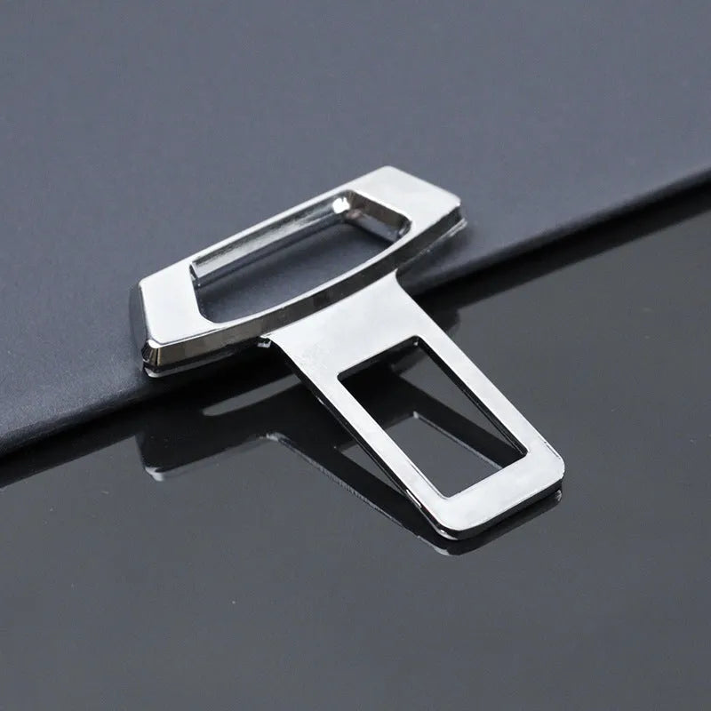 Metal car dashboard silencer insert showing matte black, gold, and silver colour options