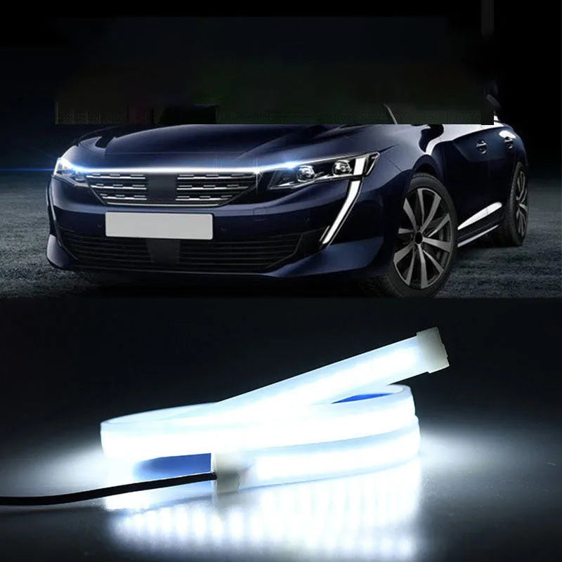 Automotive LED strip lighting for General Motors vehicles in three lengths with multiple colour options
