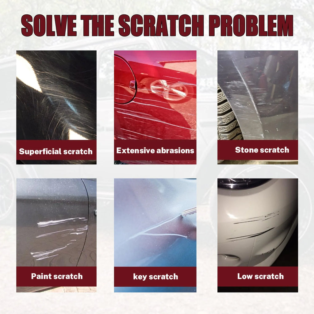 60ml pot of car scratch repair wax for paint surface polishing and minor scratch removal