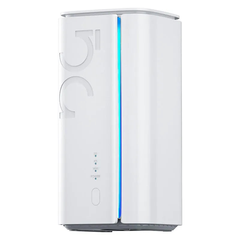 4G CPE wireless router with compact design measuring 51mm by 30mm by 5mm