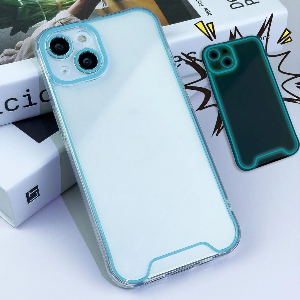 Glow in the dark soft TPU iPhone case for Christmas in multiple colours on iPhone 14 Pro Max
