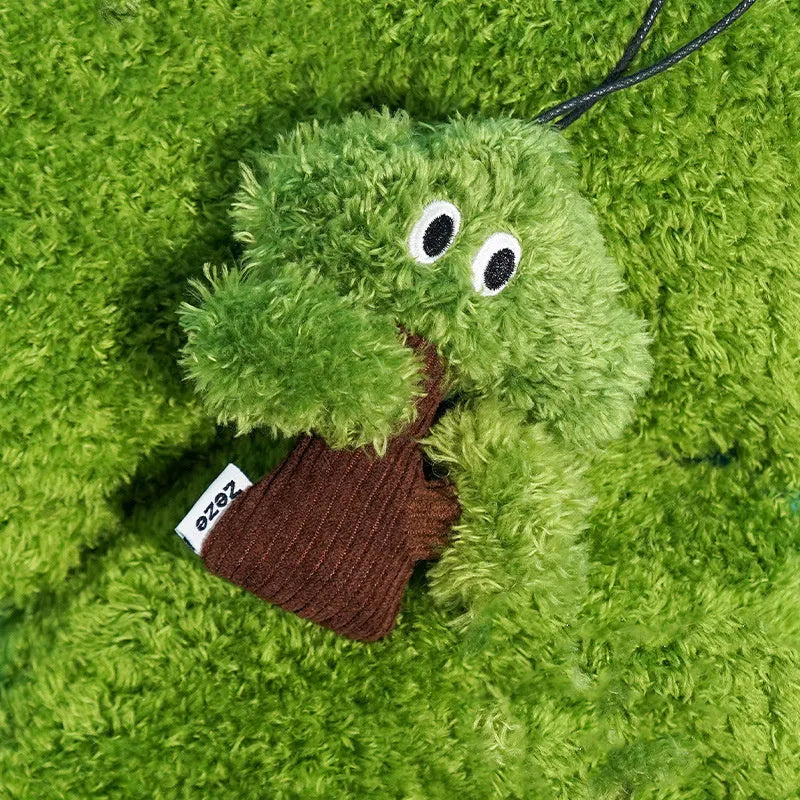 Pine tree shaped cat toy with cat mint element hanging for interactive play