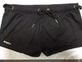 Men's low waist lace nylon boxer swimming trunks in multiple colours on a white background