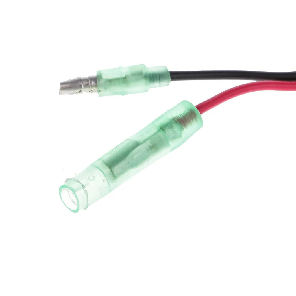 YAMAHA marine engine emergency stop kill switch with coiled safety lanyard.
