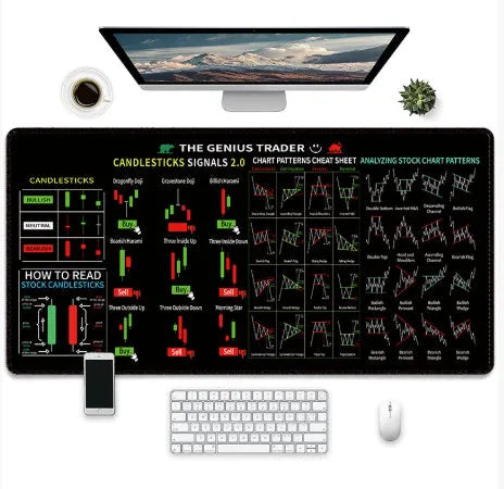 Game printed rubber mouse pad with non-slip base showing thermal transfer design on natural rubber surface