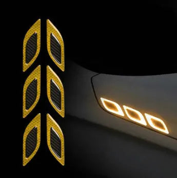 Blue resin car bumper protection strip showing 17mm width and flexible construction