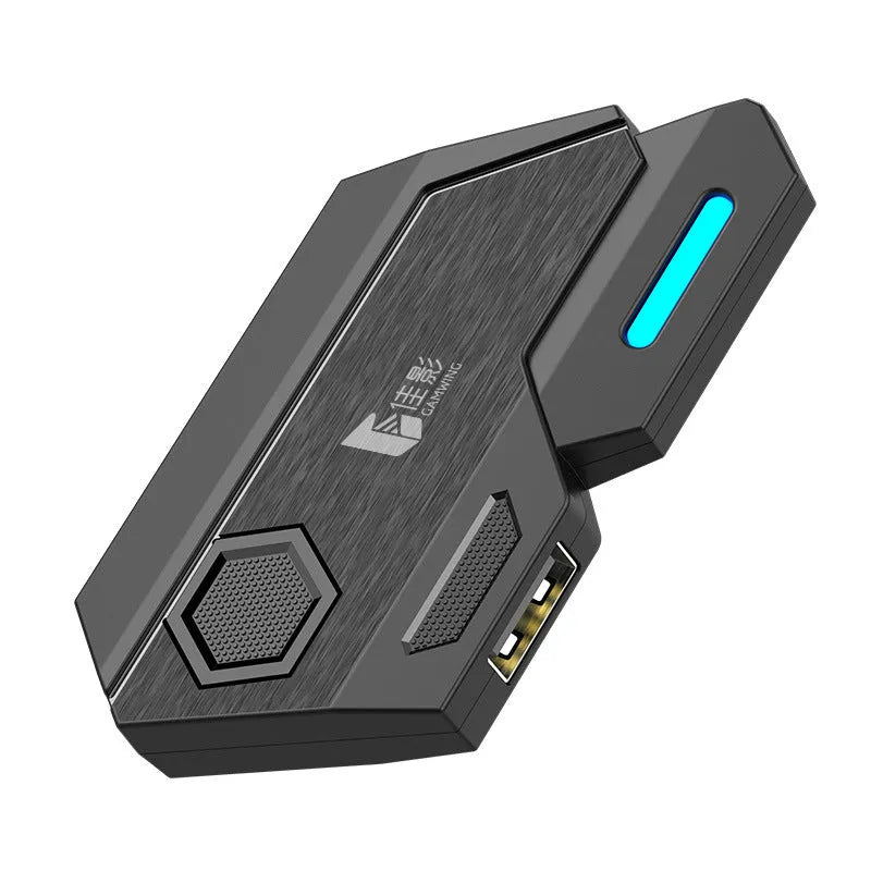 Gamwing Jiaying MIX series keyboard and mouse converter for mobile gaming in official configuration colour.