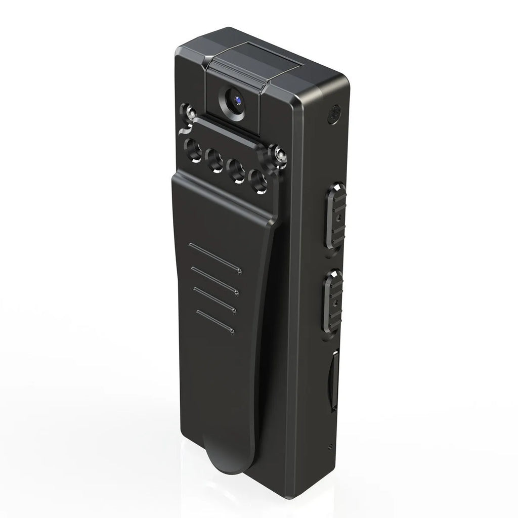 Black 1080p HD DV home camera with night vision and motion detection features