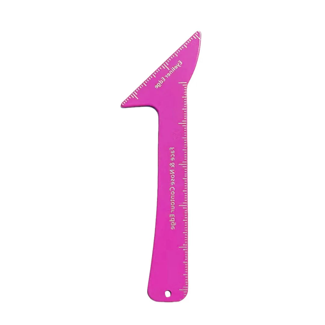 3-in-1 reusable eyeliner stencils for hooded eyes in LaserFX and Pink colour options