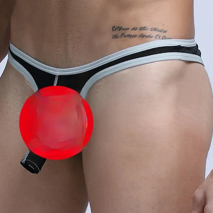 Men's Ice Silk briefs in seven colours: white, black, sky blue, dark grey, grass green, army green, skin colour.