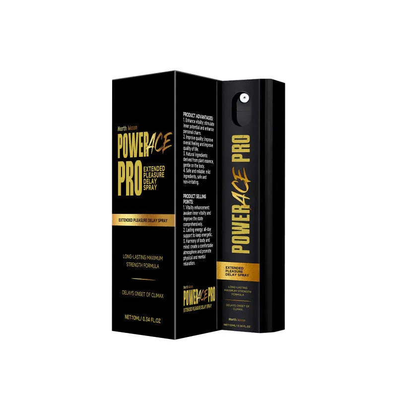 10 ml men's body moisturising spray bottle with botanical extracts.