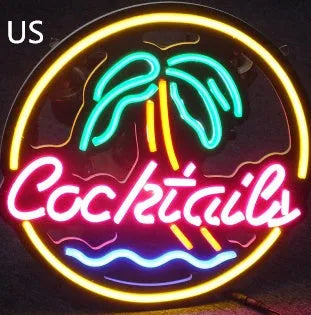 LED coffee neon billboard advertising light with PVC shell for commercial decoration