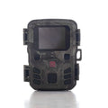Black plastic infrared night vision monitoring device with camera lens and TF card slot