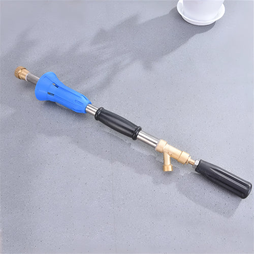 Submachine gun style adjustable high-pressure agricultural spray gun for pesticide application