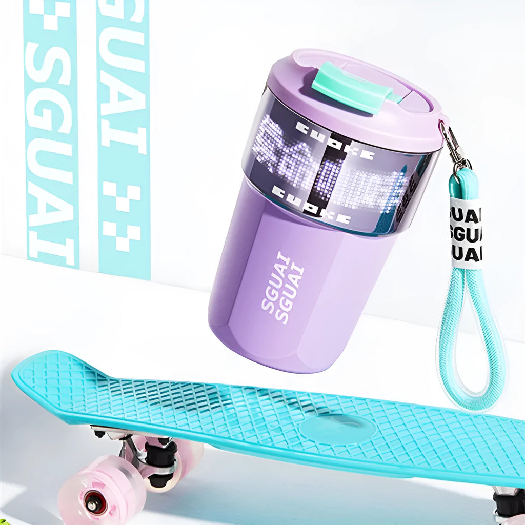Japanese style portable coffee cup in stainless steel with 50mL capacity
