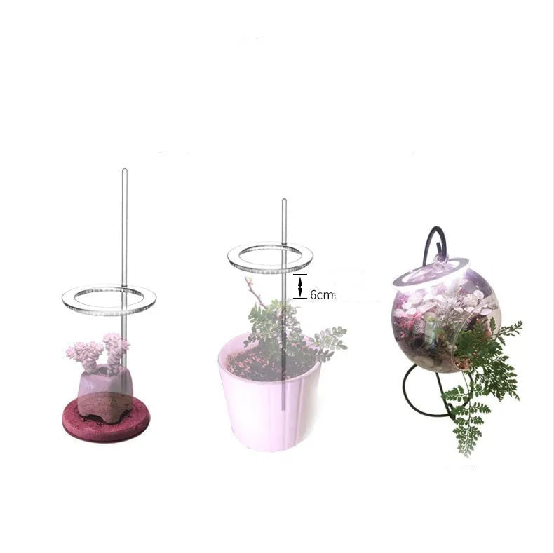 USB powered LED plant grow light with full spectrum LEDs and acrylic mounting stick.