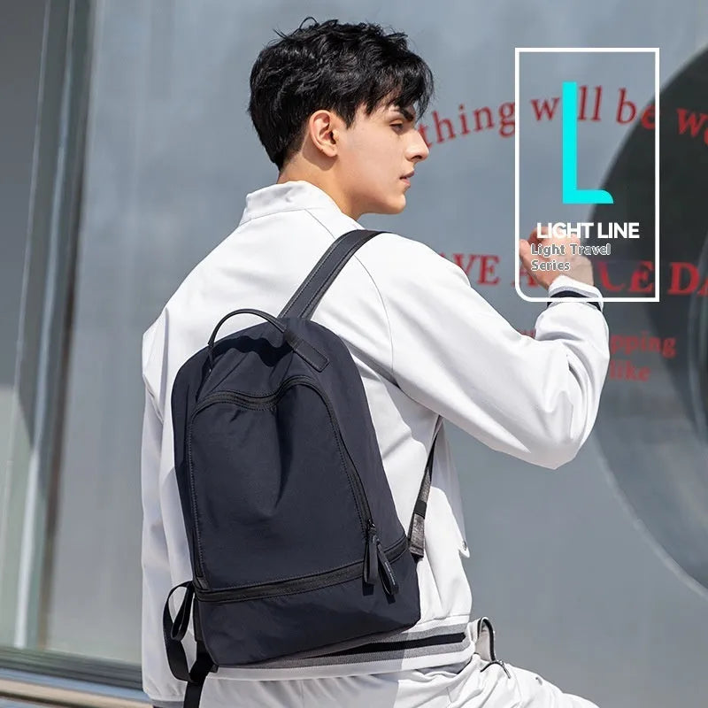 Marco Leideng ultra light Oxford cloth backpack in blue black, fashion gray, or olive green