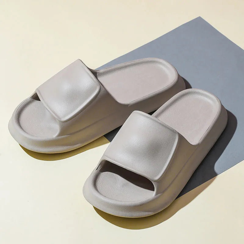 EVA flip flop slippers with thick 3.5cm sole in multiple colour options