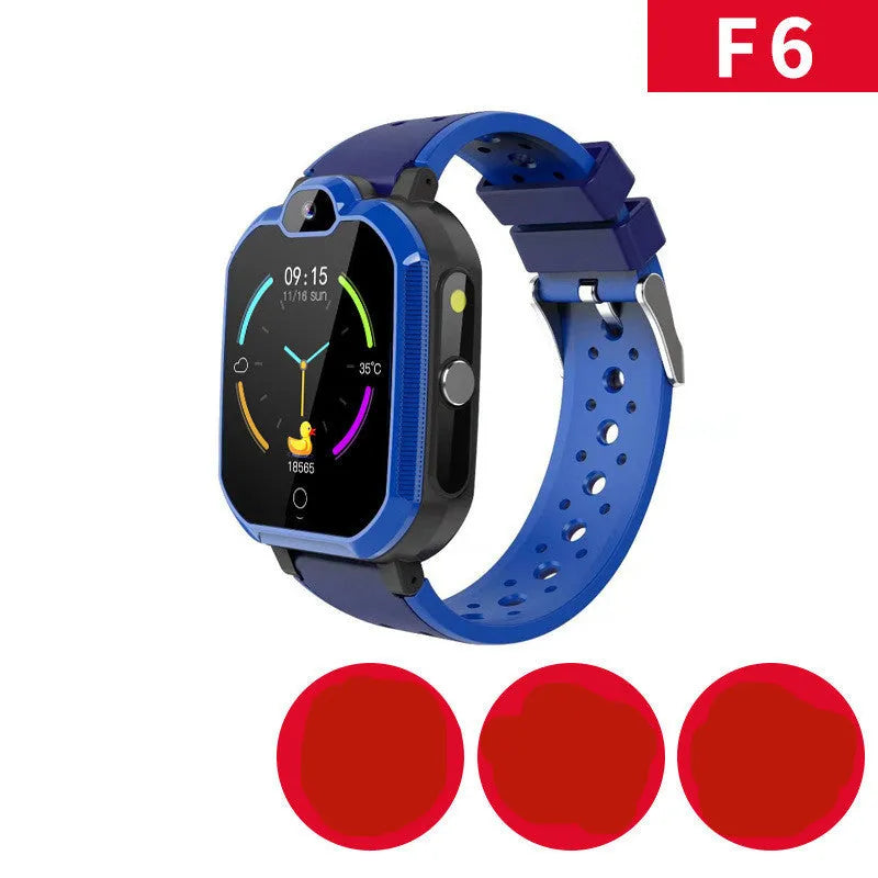 Children's smart watch with video calling and GPS positioning features in multiple colour options