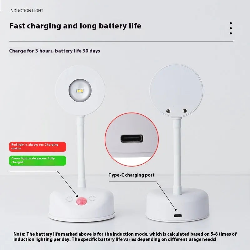 Geometric rechargeable wireless wall lamp in black or white with remote control