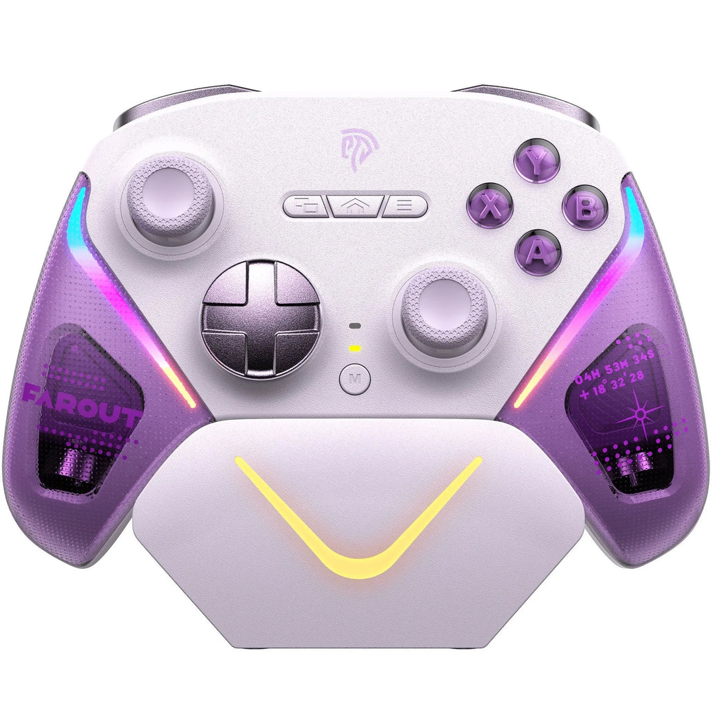 Rocker Smart Startstop game controller charging dock in black, green, or purple colours