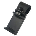 Universal steering wheel clip mount holder for mobile phones and GPS devices